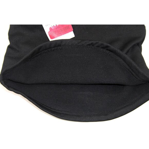 Winter Neck Gaiter, Black Fleece Warmer Scarf Cold Weather Cover for Men/Women - Picture 3 of 8